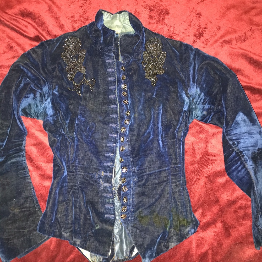 Blue jacket